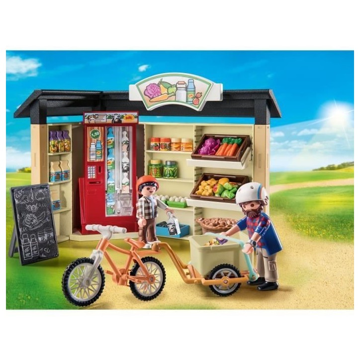 PLAYMOBIL 71250 Boutique de la ferme, Country La Ferme, 83 pieces, Des 4 ans PLAYMOBIL 71250 Boutique de la ferme, Country La Ferme, 83 pieces, Des 4 ans