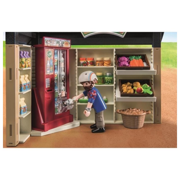 PLAYMOBIL 71250 Boutique de la ferme, Country La Ferme, 83 pieces, Des 4 ans PLAYMOBIL 71250 Boutique de la ferme, Country La Ferme, 83 pieces, Des 4 ans