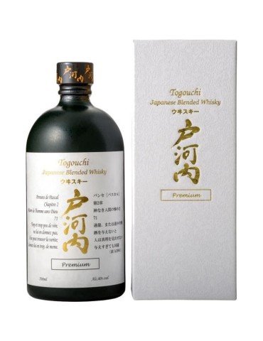 Whisky Togouchi Premium -Blended whisky - Japon - 40%vol - 70cl sous étui