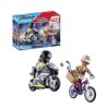 PLAYMOBIL 71255 Starter Pack Agent et voleur, City Action, Les policie
