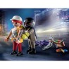 PLAYMOBIL 71255 Starter Pack Agent et voleur, City Action, Les policie