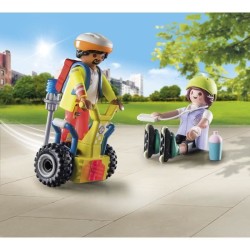 PLAYMOBIL 71257 Secouriste avec gyropode, City Action, Les Secouristes