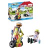 PLAYMOBIL 71257 Secouriste avec gyropode, City Action, Les Secouristes