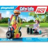 PLAYMOBIL 71257 Secouriste avec gyropode, City Action, Les Secouristes