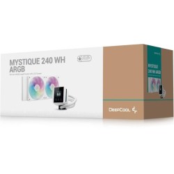 Refroidisseur de liquide - DEEPCOOL - MYSTIQUE 240 WH ARGB - 12 cm - R