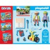 PLAYMOBIL 71257 Secouriste avec gyropode, City Action, Les Secouristes