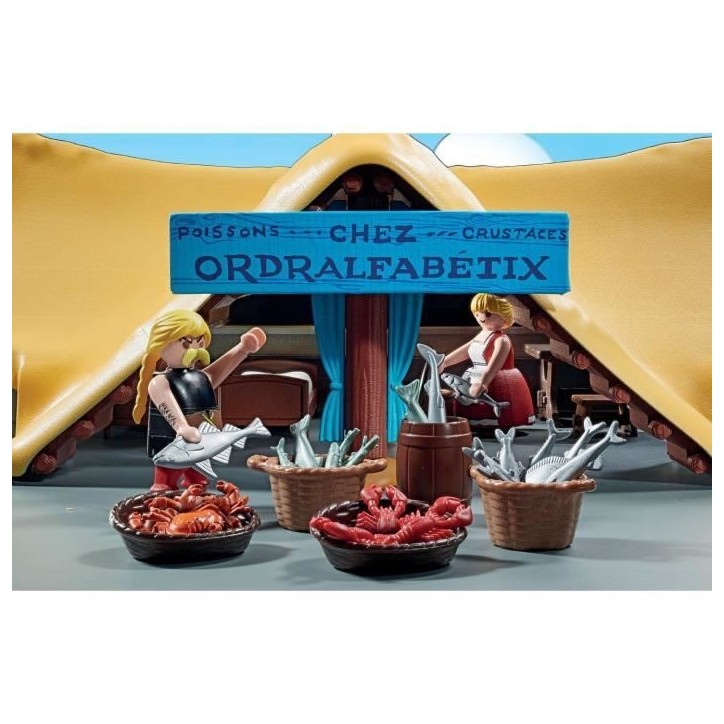 PLAYMOBIL 71266 Astérix Hutte d'Ordralfabetix, village d'Astérix, Jouet de collection, Des 5 ans PLAYMOBIL 71266 Astérix Hutte d'Ordralfabetix, village d'Astérix, Jouet de collection, Des 5 ans