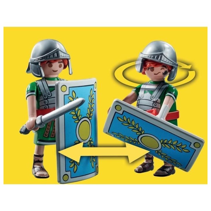 PLAYMOBIL 71268 Numerobis et la bataille du Palais, Siege des Romains, 56 pieces, Astérix PLAYMOBIL 71268 Numerobis et la bataille du Palais, Siege des Romains, 56 pieces, Astérix