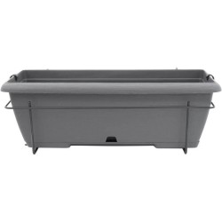 Kit jardiniere avec support en métal et plateau intégré - GARDEN ID