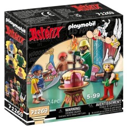 PLAYMOBIL 71269 Astérix, Amonbofis et le gâteau empoisonné, 24 piec