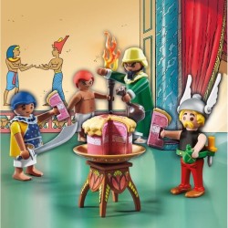 PLAYMOBIL 71269 Astérix, Amonbofis et le gâteau empoisonné, 24 piec