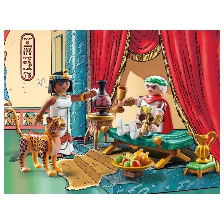 PLAYMOBIL 71270 César et Cléopâtre, Astérix, Personnages, Des 5 ans