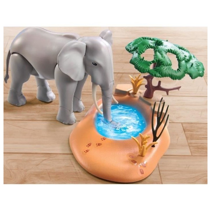 PLAYMOBIL 71294 Explorateurs avec animaux de la savane, Wiltopia, Avec 1 éléphant et des animaux, Des 4 ans