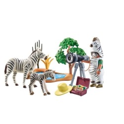 PLAYMOBIL 71295 Photographe avec déguisement et zebres, Wiltopia, 36