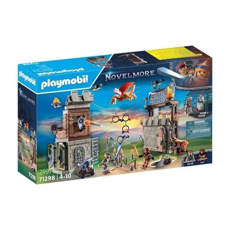 PLAYMOBIL 71298 Tournoi des Chevaliers Novelmore, Novelmore Les cheval PLAYMOBIL 71298 Tournoi des Chevaliers Novelmore, Novelmore Les cheval