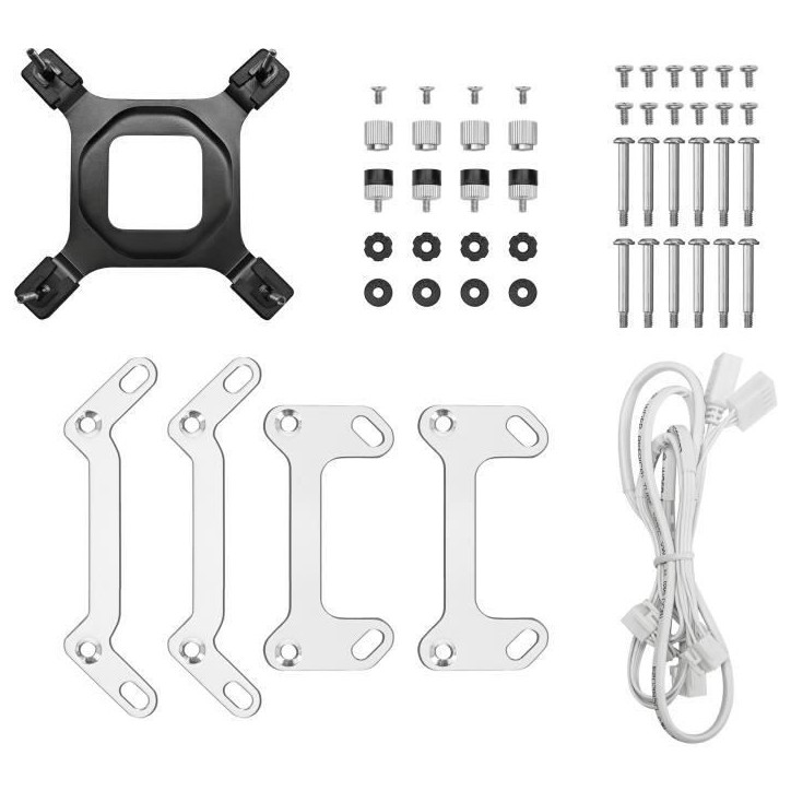 Refroidissement PC - DEEPCOOL - MYSTIQUE 360 WH ARGB - 12 cm - Kit Processeur Complet - RGB Refroidissement PC - DEEPCOOL - MYSTIQUE 360 WH ARGB - 12 cm - Kit Processeur Complet - RGB