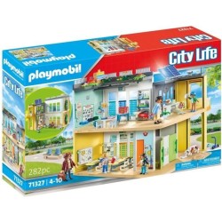 PLAYMOBIL 71327 Ecole aménagée, City Life, L'école, 282 pieces, Mix