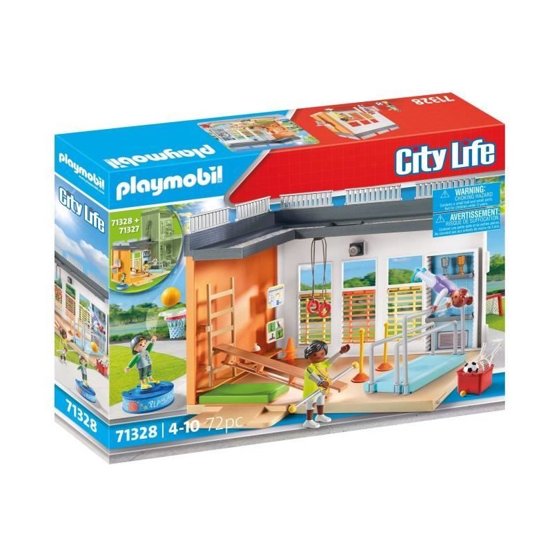 PLAYMOBIL 71328 Salle de sport- City Life - L'école - Aimer apprendre PLAYMOBIL 71328 Salle de sport- City Life - L'école - Aimer apprendre