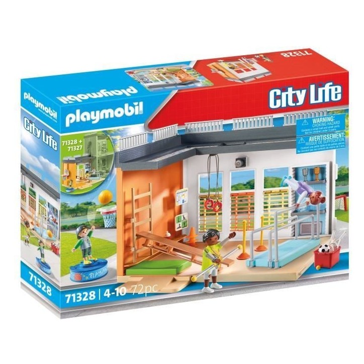 PLAYMOBIL 71328 Salle de sport- City Life - L'école - Aimer apprendre Univers scolaire