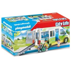 PLAYMOBIL 71329 Bus scolaire, City Life, L'école, 53 pieces, Des 4 an