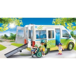 PLAYMOBIL 71329 Bus scolaire, City Life, L'école, 53 pieces, Des 4 an