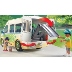 PLAYMOBIL 71329 Bus scolaire, City Life, L'école, 53 pieces, Des 4 an
