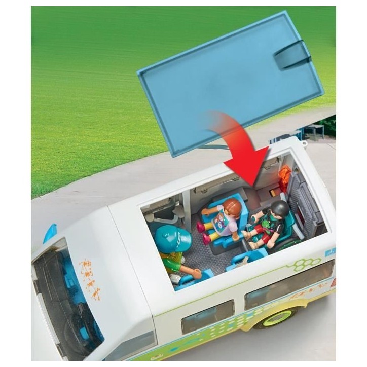 PLAYMOBIL 71329 Bus scolaire, City Life, L'école, 53 pieces, Des 4 ans PLAYMOBIL 71329 Bus scolaire, City Life, L'école, 53 pieces, Des 4 ans