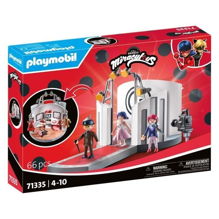 PLAYMOBIL 71335 Miraculous : Défilé de mode a Paris