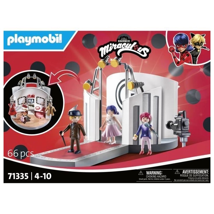 PLAYMOBIL 71335 Miraculous : Défilé de mode a Paris