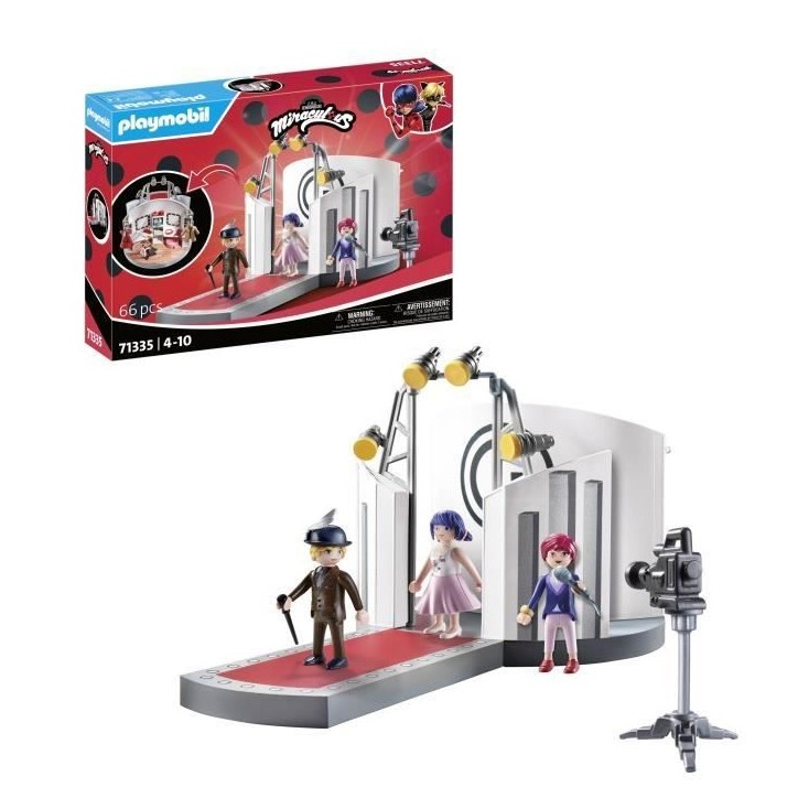 PLAYMOBIL 71335 Miraculous : Défilé de mode a Paris