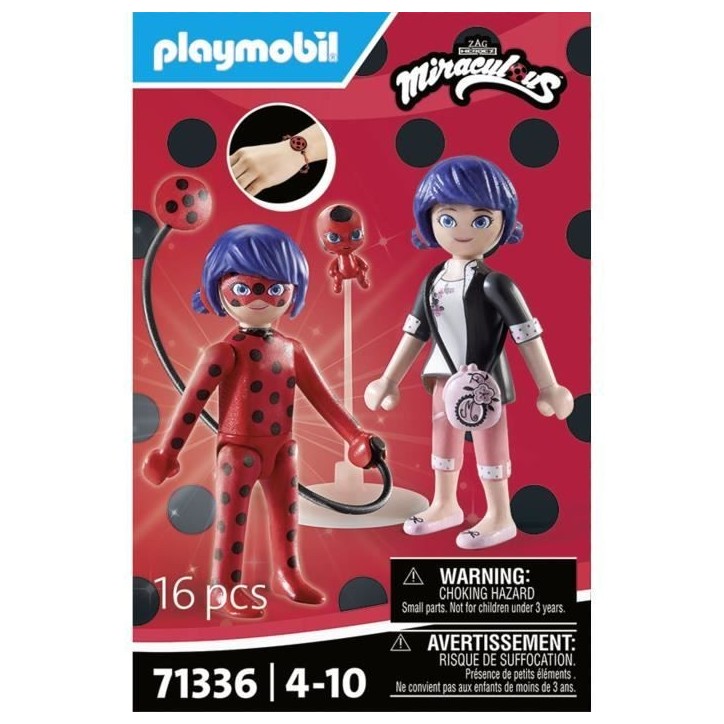 PLAYMOBIL 71336 Miraculous : Marinette & Ladybug PLAYMOBIL 71336 Miraculous : Marinette & Ladybug