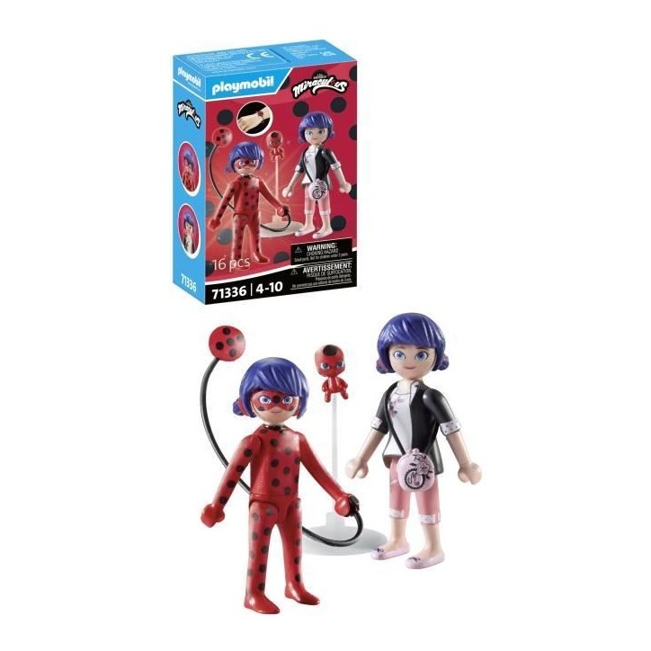 PLAYMOBIL 71336 Miraculous : Marinette & Ladybug PLAYMOBIL 71336 Miraculous : Marinette & Ladybug