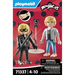 PLAYMOBIL 71337 Miraculous : Adrien & Chat Noir