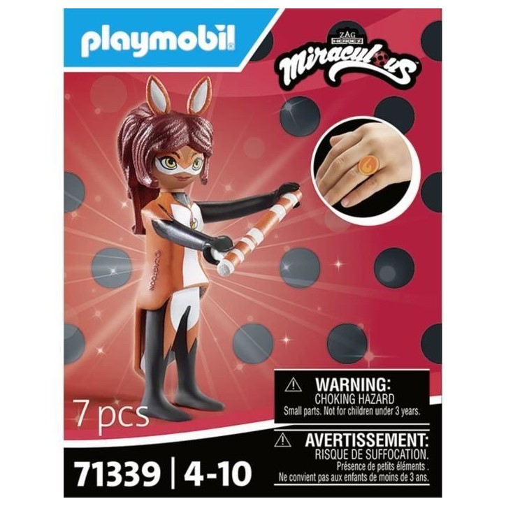 PLAYMOBIL 71339 Miraculous : Rena Rouge PLAYMOBIL 71339 Miraculous : Rena Rouge