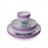 COFFRET REPAS 3 PIeCES GOBELET + BOL + ASSIETTE ANTIDÉRAPANTS LILO et
