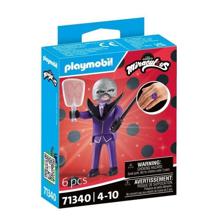 PLAYMOBIL 71340 Miraculous : Papillon PLAYMOBIL 71340 Miraculous : Papillon