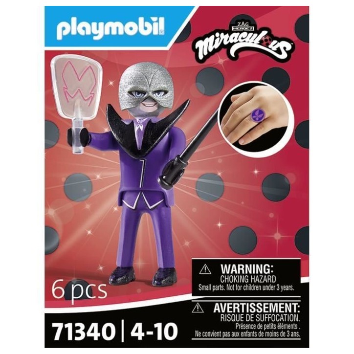 PLAYMOBIL 71340 Miraculous : Papillon PLAYMOBIL 71340 Miraculous : Papillon