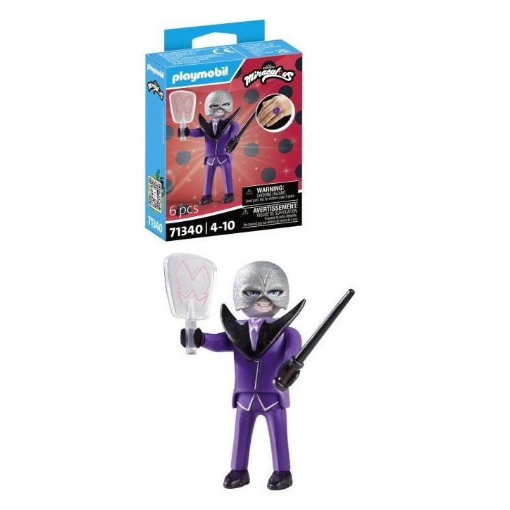 PLAYMOBIL 71340 Miraculous : Papillon PLAYMOBIL 71340 Miraculous : Papillon