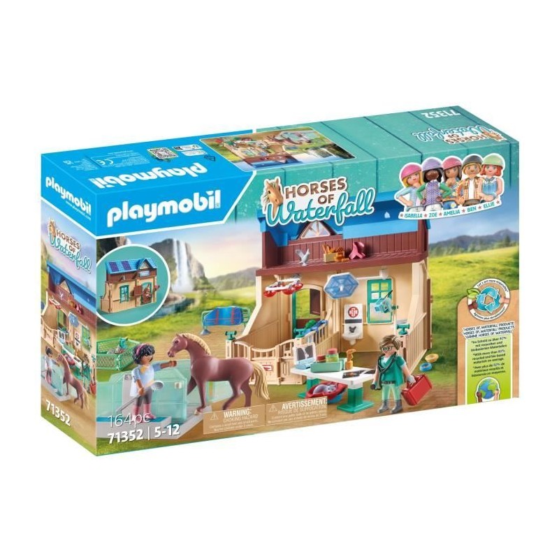 PLAYMOBIL 71352 - Vétérinaire et centre de thérapie - Horses of Wat PLAYMOBIL 71352 - Vétérinaire et centre de thérapie - Horses of Wat