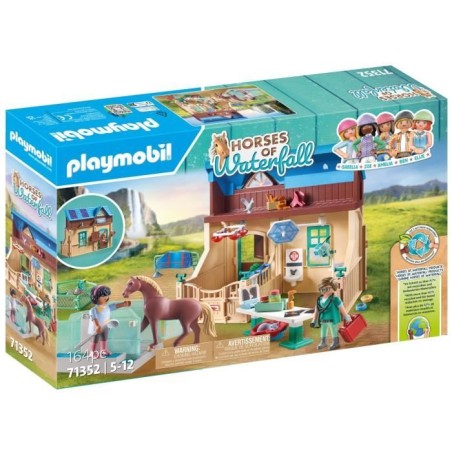 PLAYMOBIL 71352 - Vétérinaire et centre de thérapie - Horses of Wat