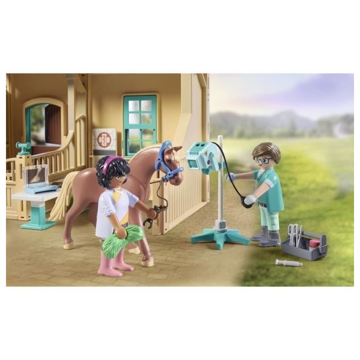 PLAYMOBIL 71352 - Vétérinaire et centre de thérapie - Horses of Waterfall - Pour enfants des 5 ans PLAYMOBIL 71352 - Vétérinaire et centre de thérapie - Horses of Waterfall - Pour enfants des 5 ans