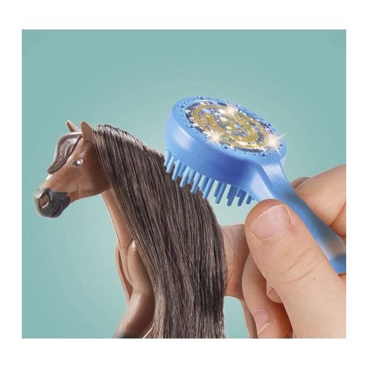 PLAYMOBIL 71355 Zoe & Blaze avec parcours d'obstacles, Horses of Waterfall, 67 pieces, Des 5 ans PLAYMOBIL 71355 Zoe & Blaze avec parcours d'obstacles, Horses of Waterfall, 67 pieces, Des 5 ans