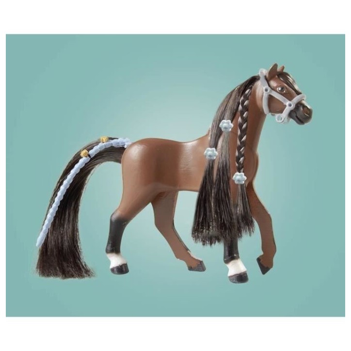 PLAYMOBIL 71355 Zoe & Blaze avec parcours d'obstacles, Horses of Waterfall, 67 pieces, Des 5 ans PLAYMOBIL 71355 Zoe & Blaze avec parcours d'obstacles, Horses of Waterfall, 67 pieces, Des 5 ans