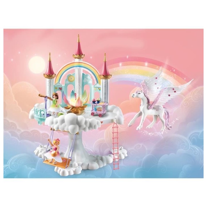 PLAYMOBIL 71359 Tourelle enchantée, Princess Magic, Fleur magique veilleuse, 114 pieces, Des 4 ans PLAYMOBIL 71359 Tourelle enchantée, Princess Magic, Fleur magique veilleuse, 114 pieces, Des 4 ans