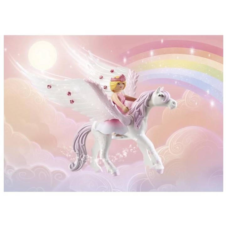 PLAYMOBIL 71359 Tourelle enchantée, Princess Magic, Fleur magique veilleuse, 114 pieces, Des 4 ans PLAYMOBIL 71359 Tourelle enchantée, Princess Magic, Fleur magique veilleuse, 114 pieces, Des 4 ans