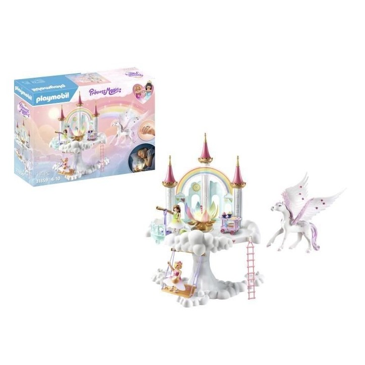 PLAYMOBIL 71359 Tourelle enchantée, Princess Magic, Fleur magique veilleuse, 114 pieces, Des 4 ans PLAYMOBIL 71359 Tourelle enchantée, Princess Magic, Fleur magique veilleuse, 114 pieces, Des 4 ans