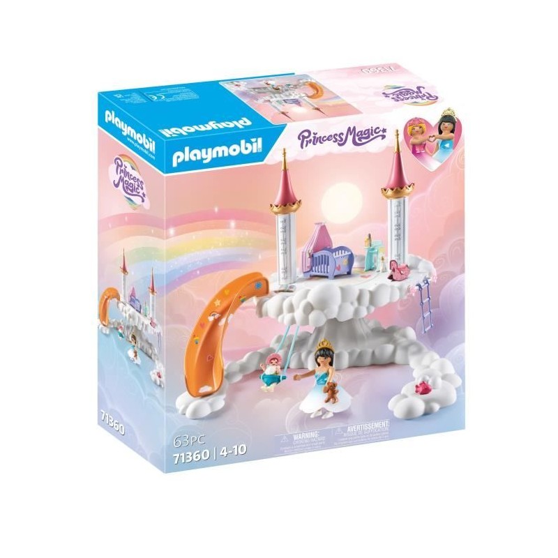 PLAYMOBIL 71360 Nurserie dans les nuages, Princess Magic, 63 pieces, D PLAYMOBIL 71360 Nurserie dans les nuages, Princess Magic, 63 pieces, D