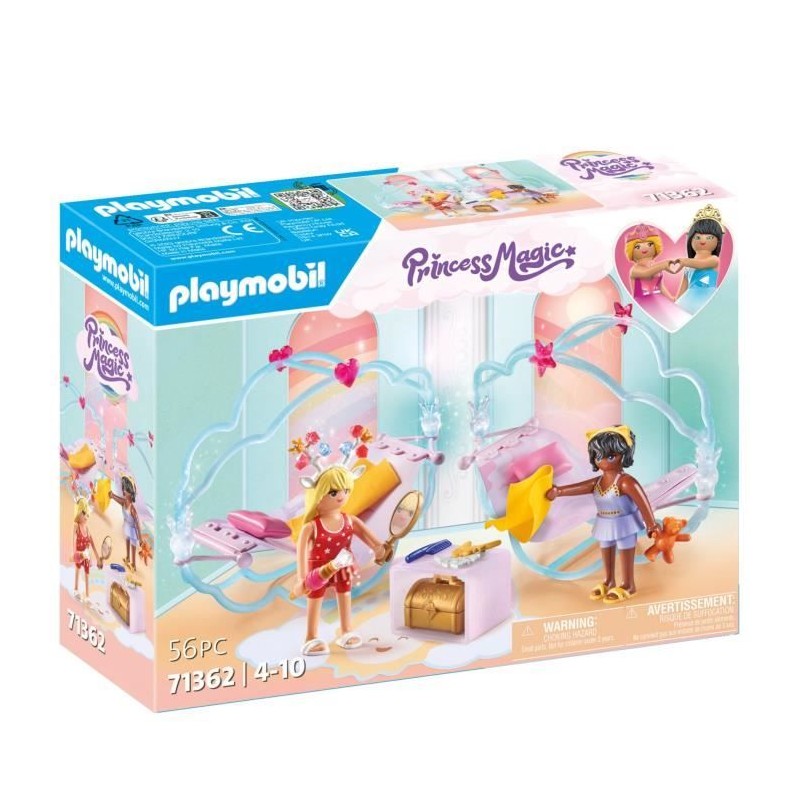 PLAYMOBIL Princess Magic - Chambre de princesses avec 2 lits a bascule PLAYMOBIL Princess Magic - Chambre de princesses avec 2 lits a bascule