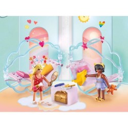 PLAYMOBIL Princess Magic - Chambre de princesses avec 2 lits a bascule