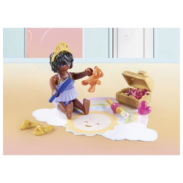 PLAYMOBIL Princess Magic - Chambre de princesses avec 2 lits a bascule - Des 4 ans PLAYMOBIL Princess Magic - Chambre de princesses avec 2 lits a bascule - Des 4 ans